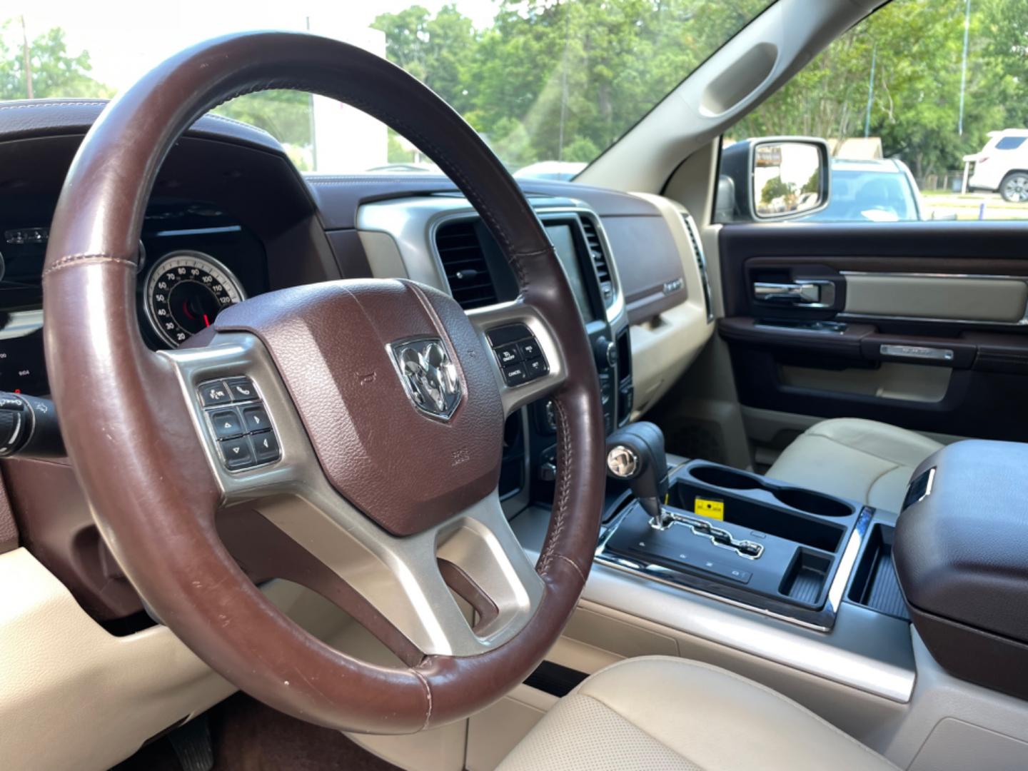 2013 BROWN RAM 1500 LARAMIE (1C6RR6NT8DS) with an 5.7L engine, Automatic transmission, located at 5103 Dorchester Rd., Charleston, SC, 29418-5607, (843) 767-1122, 36.245171, -115.228050 - Clean CarFax (no accidents reported!) Leather, Navigation, Backup Camera, CD/Sat/Bluetooth, Dual Climate Control, Power Everything (windows, locks, seats, mirrors), Heated/Cooled Seats, Heated Rear Seats, Heated Steering Wheel, Power Sliding Rear Window, Power Inverter, Push Button Start, Keyless E - Photo#19